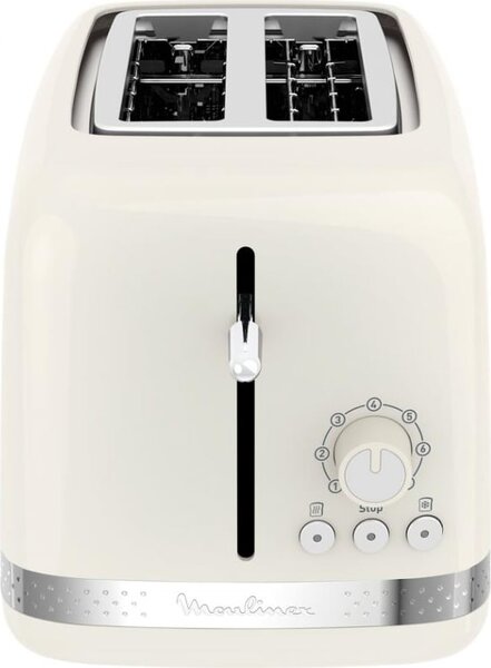 Moulinex Tostapane 2 Fette Potenza 850 watt Funzione scongelamento colore Avorio - LT300AK Soleil 2S