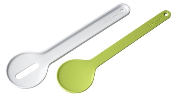 Trebonn IN Nest&Serve Green-White Set Posate Insalata Melammina Salvaspazio