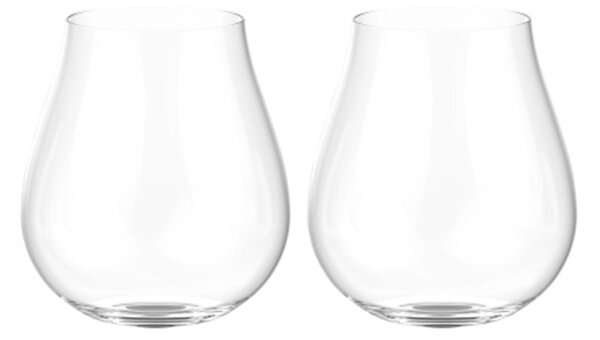 Trebonn SplitGlass Collezione Origini Dolomiti Black 2 Bicchieri Cristallo senza Piombo