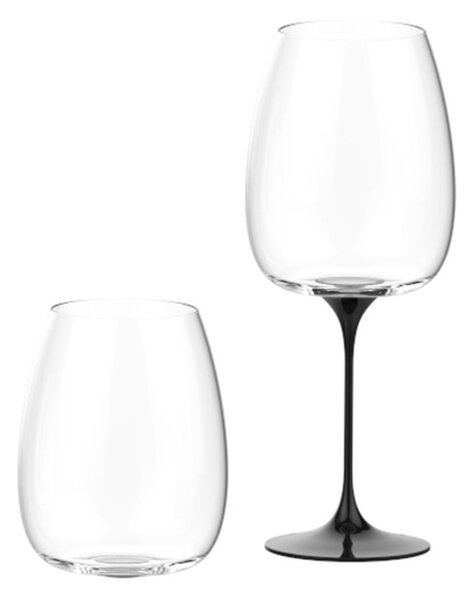Trebonn SplitGlass Collezione Origini Bolgheri Black 2 Bicchieri Cristallo senza Piombo