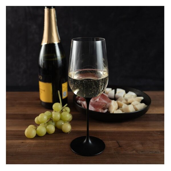 Trebonn SplitGlass Collezione Origini CinqueTerre Black 2 Bicchieri Cristallo senza Piombo