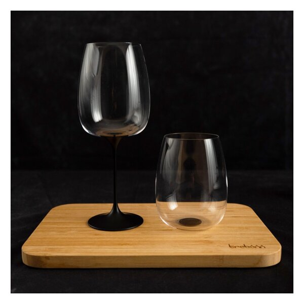 Trebonn SplitGlass Collezione Origini Bolgheri Black 2 Bicchieri Cristallo senza Piombo