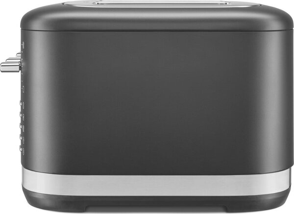 KITCHENAID Tostapane 4 Fette Potenza 1640 Watt con 7 Livelli di Doratura colore Nero - 5KMT4109EBM