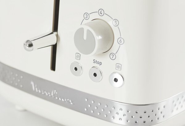 Moulinex Tostapane con pinze 2 fette Funzione arresto scongelamento riscaldamento 850 W colore Avorio - LT300AK
