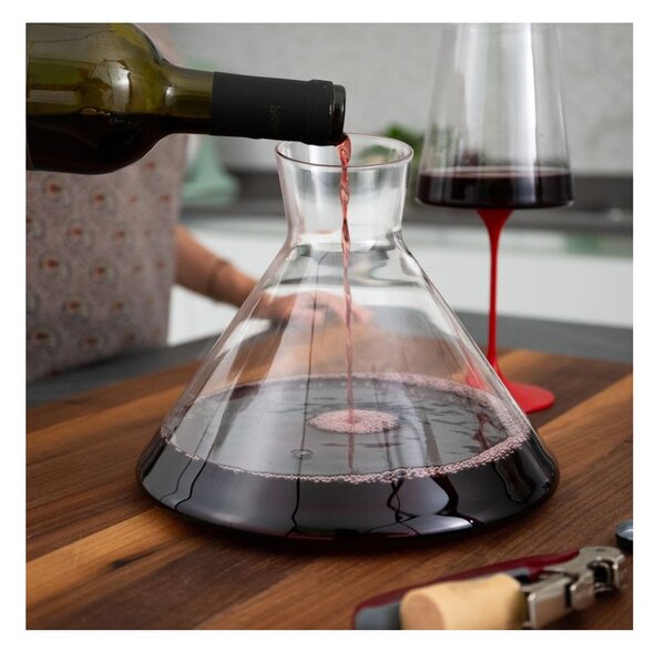 Trebonn SplitGlass Decanter Red Label 1,5 Litri Cristallo Senza Piombo