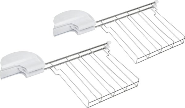 INNOLIVING Tostapane con pinze 2 Fette Potenza 750 Watt 6 Livelli di doratura colore Bianco - INN-742