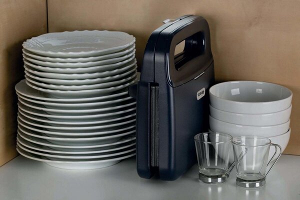 Ariete Tostapane Piastra per Toast Antiaderente Potenza 750 Watt colore Nero - 00C197100AR0