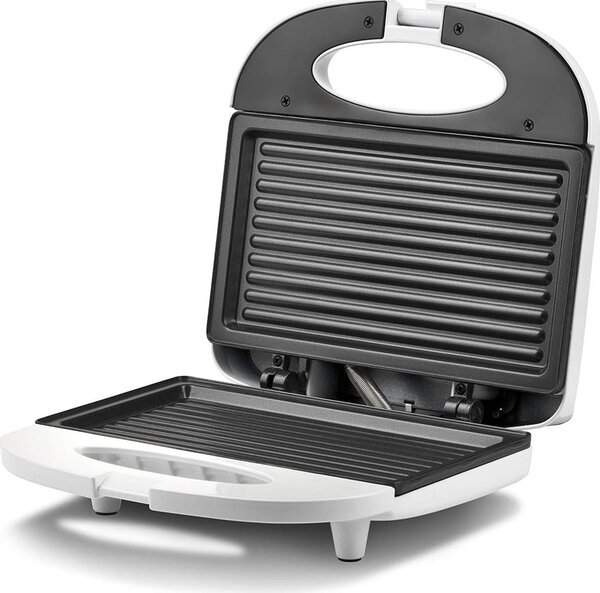 Girmi Tostapane Piastra per Toast Antiaderente Potenza 750 Watt colore Bianco - TS0301