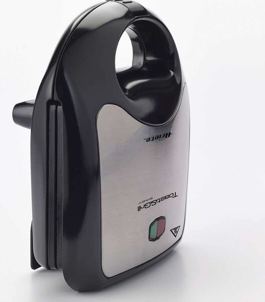 Ariete Tostapane Piastra per Toast Antiaderente Potenza 750 Watt colore Nero - Toast & Grill Easy - 1980