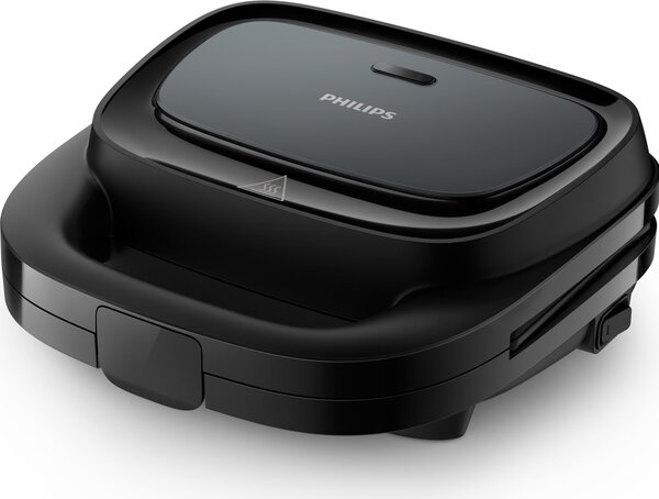 Philips Tostapane Piastra per Toast Antiaderente Potenza 750 Watt colore Nero - HD2330/90 3000 series