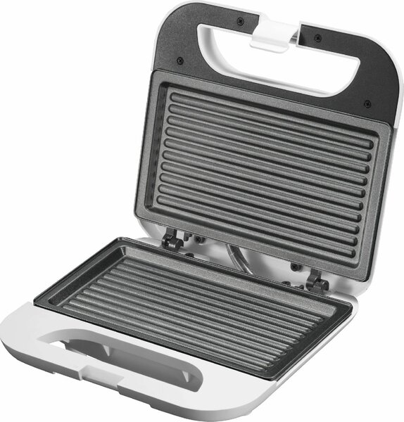 Melchioni Tostapane Piastra per Toast Antiaderente Potenza 750 Watt colore Nero - Tostina New