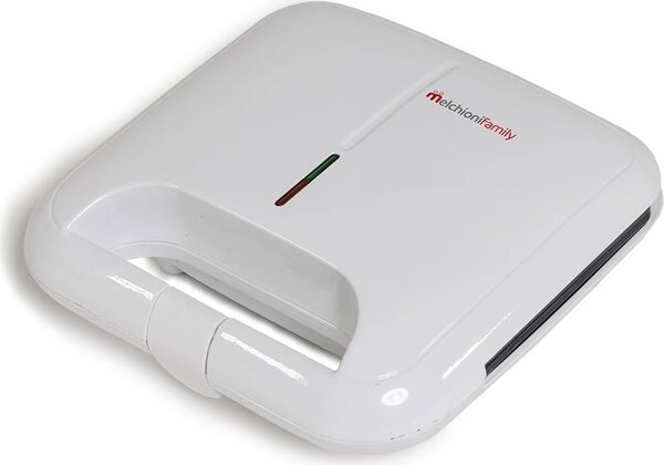 Melchioni Tostapane Piastra per Toast Antiaderente Potenza 750 Watt colore Nero - Tostina New