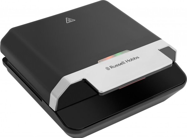 Russell Hobbs Tostapane Piastra per Toast Antiaderente Potenza 750 Watt colore Nero e Acciaio Inox - 26800-56 Easy Clean