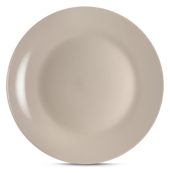 Servizio piatti 18 pezzi 6 posti tavola in porcellana con decoro Sottosmalto Collezione Mitika lavabile in lavastoviglie colore Grigio Gubbio