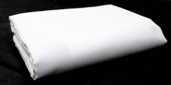 Blanco Raya Tovaglia in Cotone 150x150 cm Confezione da 12 Tovaglie colore Bianco - 1625-1