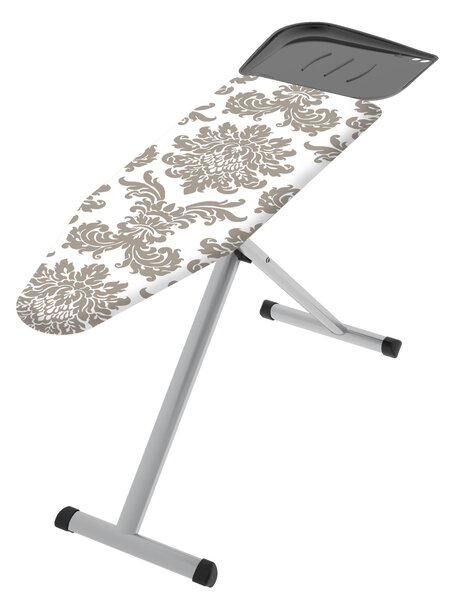 Asse da Stiro da Stiro AVANGARDE PLUS piano di stiratura 130x44 cm - peso 7,5 kg 6 posizioni chiusa ingombra solo 6,5 cm, min 71 max 95 regolabile Made in italy