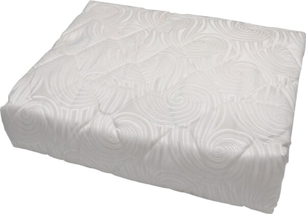 Blanco Raya Trapunta Matrimoniale mezza stagione lavorazione jacquard tono su tono colore Bianco