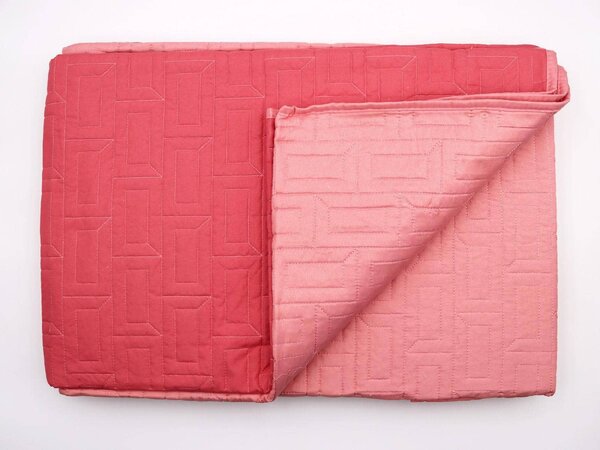 Blanco Raya Trapunta Mezza Stagione Singolo in Poliestere Tinta unita Double face - Brick-6