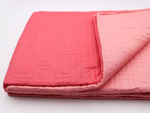 Blanco Raya Trapunta Mezza Stagione Singolo in Poliestere Tinta unita Double face - Brick-6