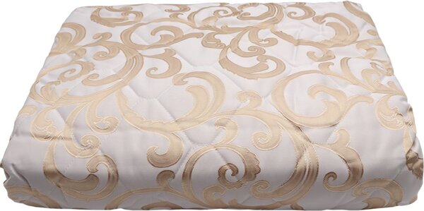 Blanco Raya Trapunta Matrimoniale mezza stagione lavorazione jacquard a contrasto colore Beige