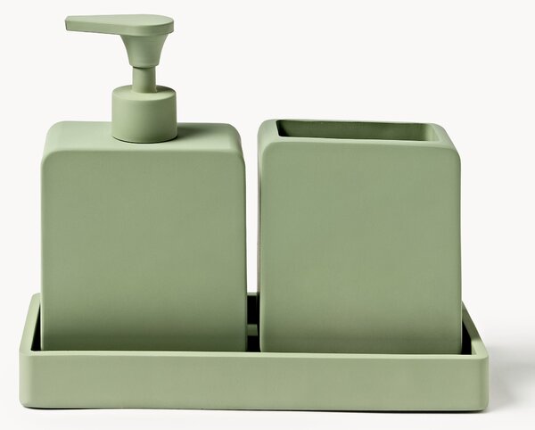 Set di 3 accessori da bagno Loa