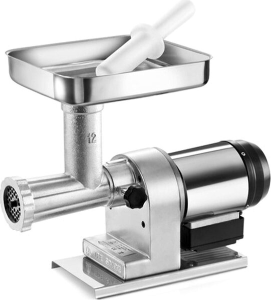 Tre Spade Tritacarne Elettrico Macina carne in Ghisa e Acciaio Potenza 480 Watt N. 12 Hp 0,65 - TC-12 EL/160 Elegant - 19000/VE