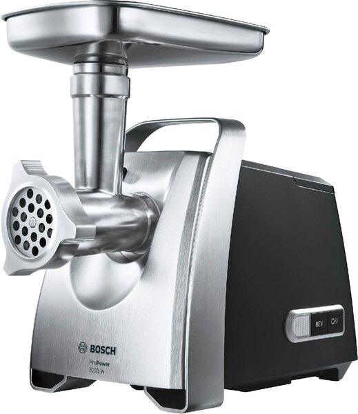Bosch Tritacarne elettrico multifunzione Funzione passapomodoro Potenza 800 Watt colore Nero - ProPower - MFW68660