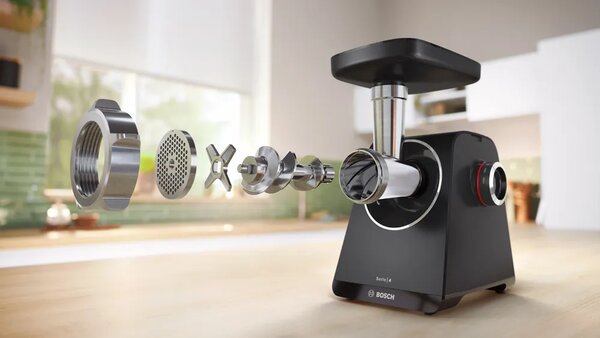 Bosch Tritacarne Elettrico Potenza 500 Watt 2 Velocit colore Nero - MFWS430B MultiPower Series 4