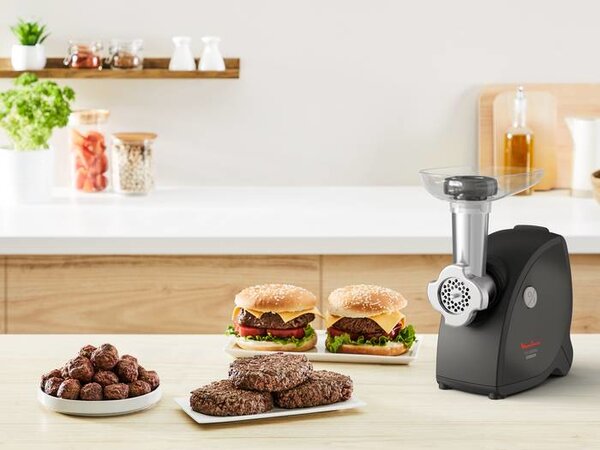 Moulinex Tritacarne Me4728 Hv4 Successor Black E Silver - ME472832