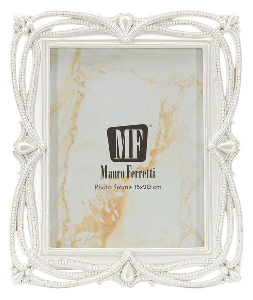 Cornice Portafoto da appoggio con cornice POLYRESIN Verticale Dimensioni 21.8x1,6xh 26.8 cm PER FOTO 15x20 cm Oro in scatola regalo