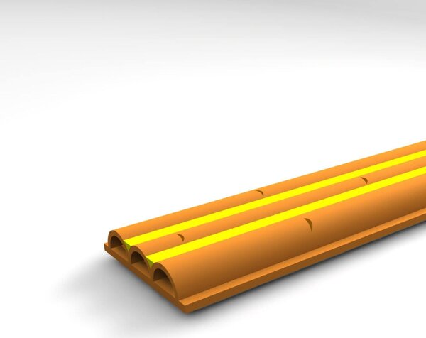 Fitt Tubo piatto flessibile triploforato SPRIZZY arancio 7,5 mt - 69002 00022