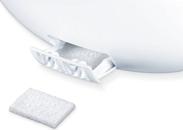 Beurer Umidificatore ad ultrasuoni Capacit 2 Litri Capacit di umidificazione 200 ml /h colore Bianco - LB 37 white