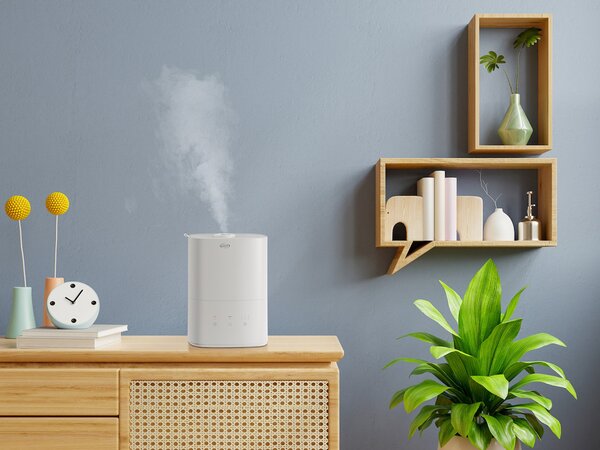 Argo Umidificatore a Ultrasuoni Capacit 3 Litri Capacit di umidificazione 300 ml/h Potenza 40 Watt con Wi-Fi Integrato colore Bianco - HYDRO ZEN WF