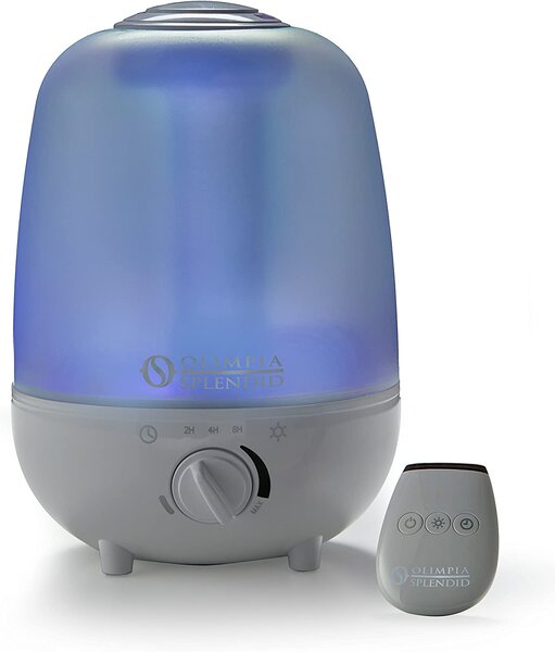 OLIMPIA SPLENDID Umidificatore portatile ad Ultrasuoni con Telecomando Timer Cromoterapia Capacit 300 ml/h - 99424 Limpia 4