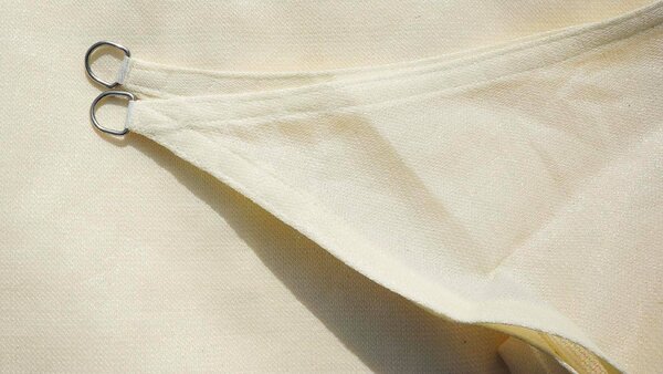 VivaGarden Vela Ombreggiante Impermeabile Quadrata 3,6x3,6 mt in HDPE con Protezione raggi UV colore Beige