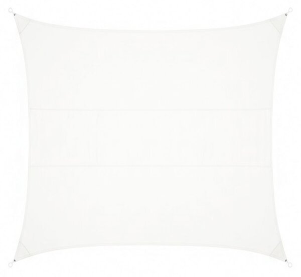 Giardini del Re Vela Ombreggiante Quadrata 3x3 mt in Poliestere colore Bianco