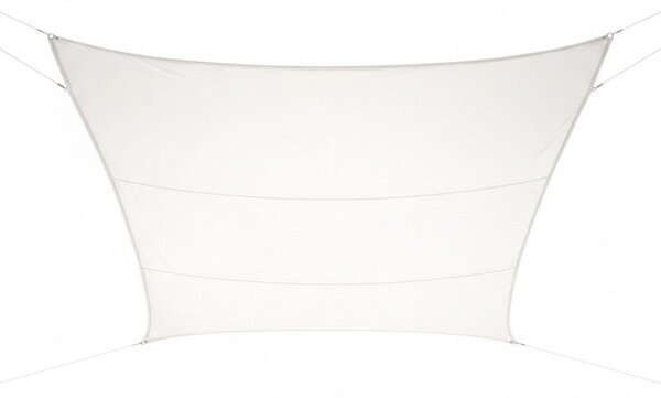 Giardini del Re Vela Ombreggiante Quadrata 2x2 mt in HDPE colore Bianco