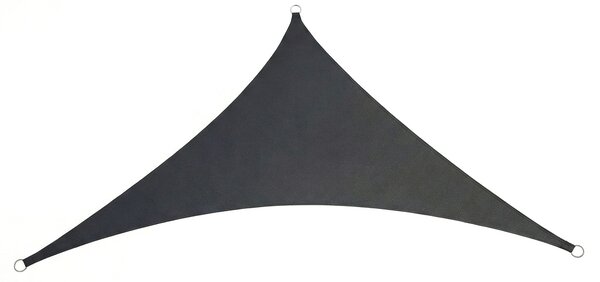 Stars Vela Ombreggiante Triangolare 3,6x3,6x3,6 mt in Poliestere con Protezione raggi UV colore Grigio - Luxury