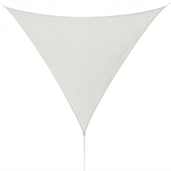 Brixo Vela Ombreggiante Triangolare 3x3x3 mt in Polietilene colore Bianco - Amalfi