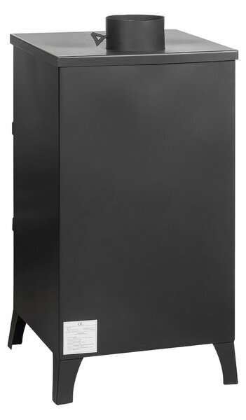 Stufa A Legna Matilde Nera potenza 7,7 Kw Dimensioni 33x38,5x h74 cm -Peso 56 kg Volume riscaldabile: 200m3