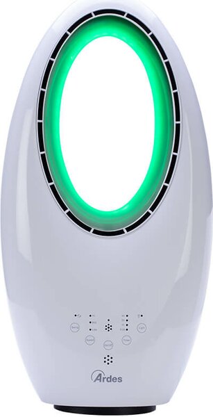 Ardes Ventilatore a Colonna 3 Velocit con Timer, Oscillazione Verticale e Telecomando colore Bianco - AR5BL1B