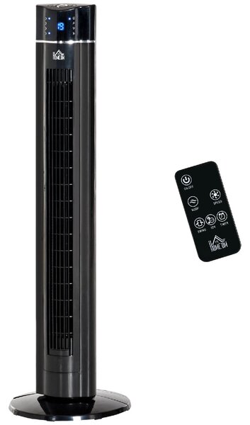 DecHome Ventilatore a Colonna 60W con 3 Velocit 3 Modalit e Timer 8h in ABS 32x106.8 cm colore Nero - 77MV90