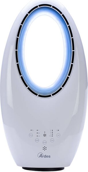 Ardes Ventilatore a Colonna 3 Velocit con Timer, Oscillazione Verticale e Telecomando colore Bianco - AR5BL1B