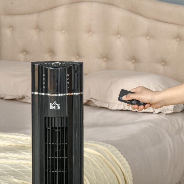 DecHome Ventilatore a Colonna 60W con 3 Velocit 3 Modalit e Timer 8h in ABS 32x106.8 cm colore Nero - 77MV90