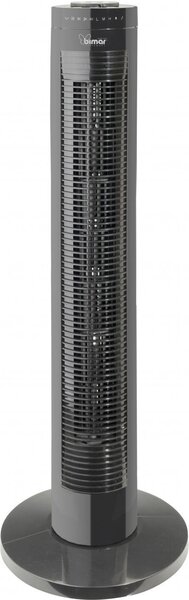 Bimar Ventilatore a Colonna Senza Pale Torre 80 Cm a 3 Velocit e 3 Modalit di Funzionamento Oscillazione e Motore 45W colore Nero - VC78