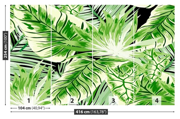 Carta da parati Monster's Palm 104x70 cm