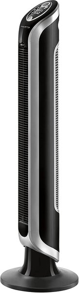 Rowenta Ventilatore a Colonna Torre senza Pale 3 Velocit con Telecomando e Timer Oscillante colore Nero - VU6670 Eole Infinte