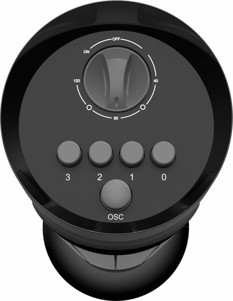 Telefunken Ventilatore a Colonna Torre Senza Pale 3 Velocit 45W Oscillante con Timer colore Nero - M08461