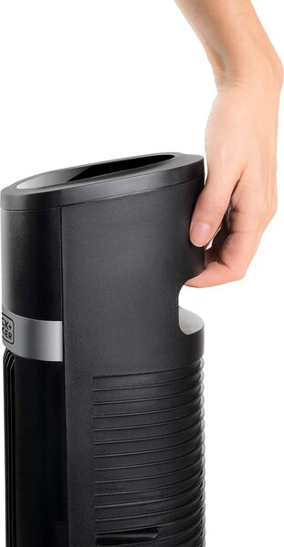 Black & Decker Ventilatore a Colonna Torre con Telecomando Oscillante 4 Velocit Potenza 45 Watt colore Nero - BXEFT50E