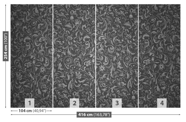 Carta da parati Pattern floreale 104x70 cm
